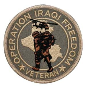 Operation Iraqi Freedom Veteran Patch