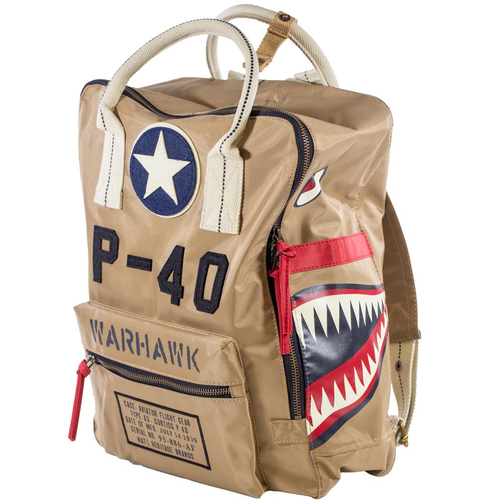 Vintage WWII Inspired P-40 Warhawk Backpack – Air Force Museum Store