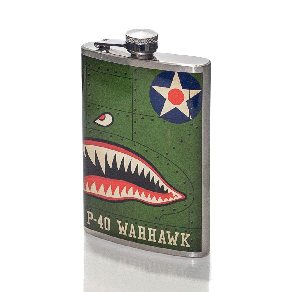 P-40 Warhawk Flask