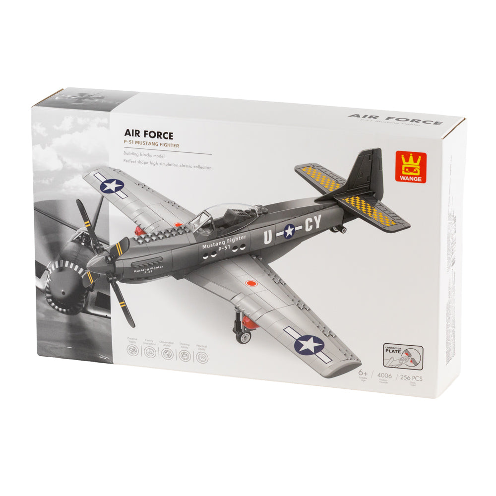 P-51 Mustang Building Block Kit