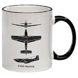 P-51D Spotter Mug