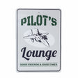 Pilot's Lounge Sign