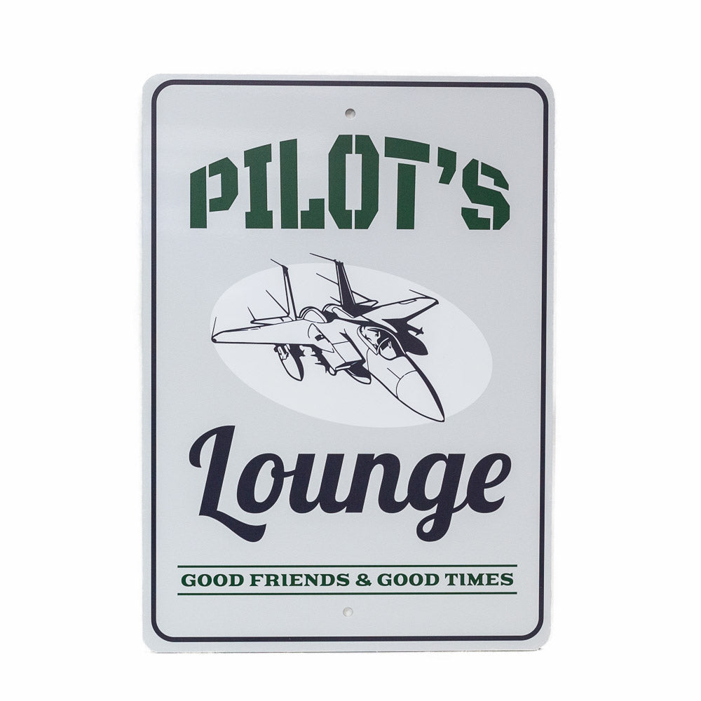 Pilot's Lounge Sign