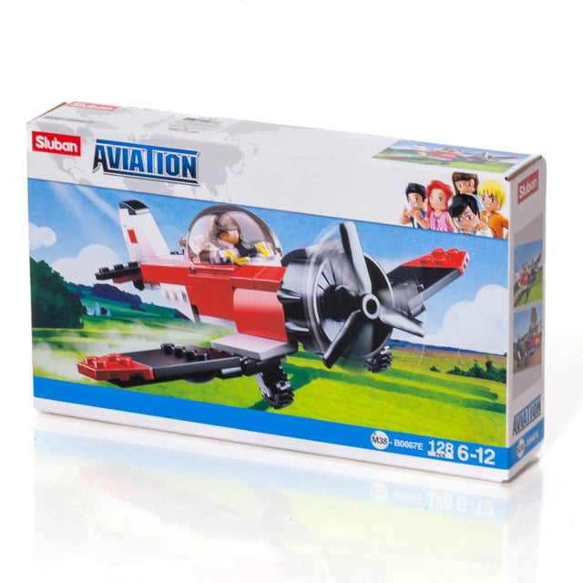 Red Plane Construction Set