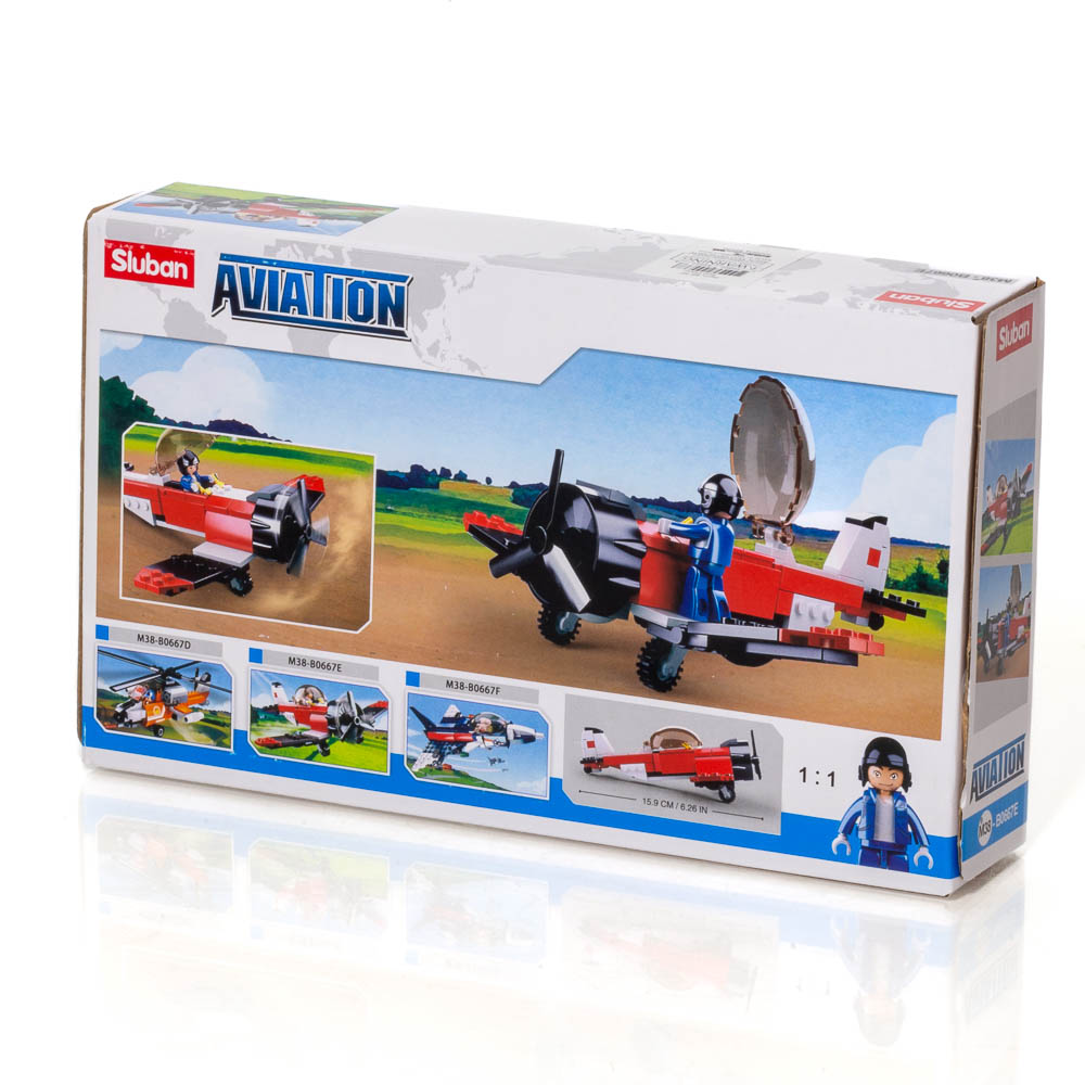 Red Plane Construction Set