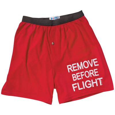 Remove Before Flight Boxers