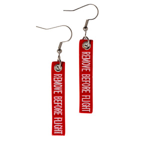 Remove Before Flight Earrings