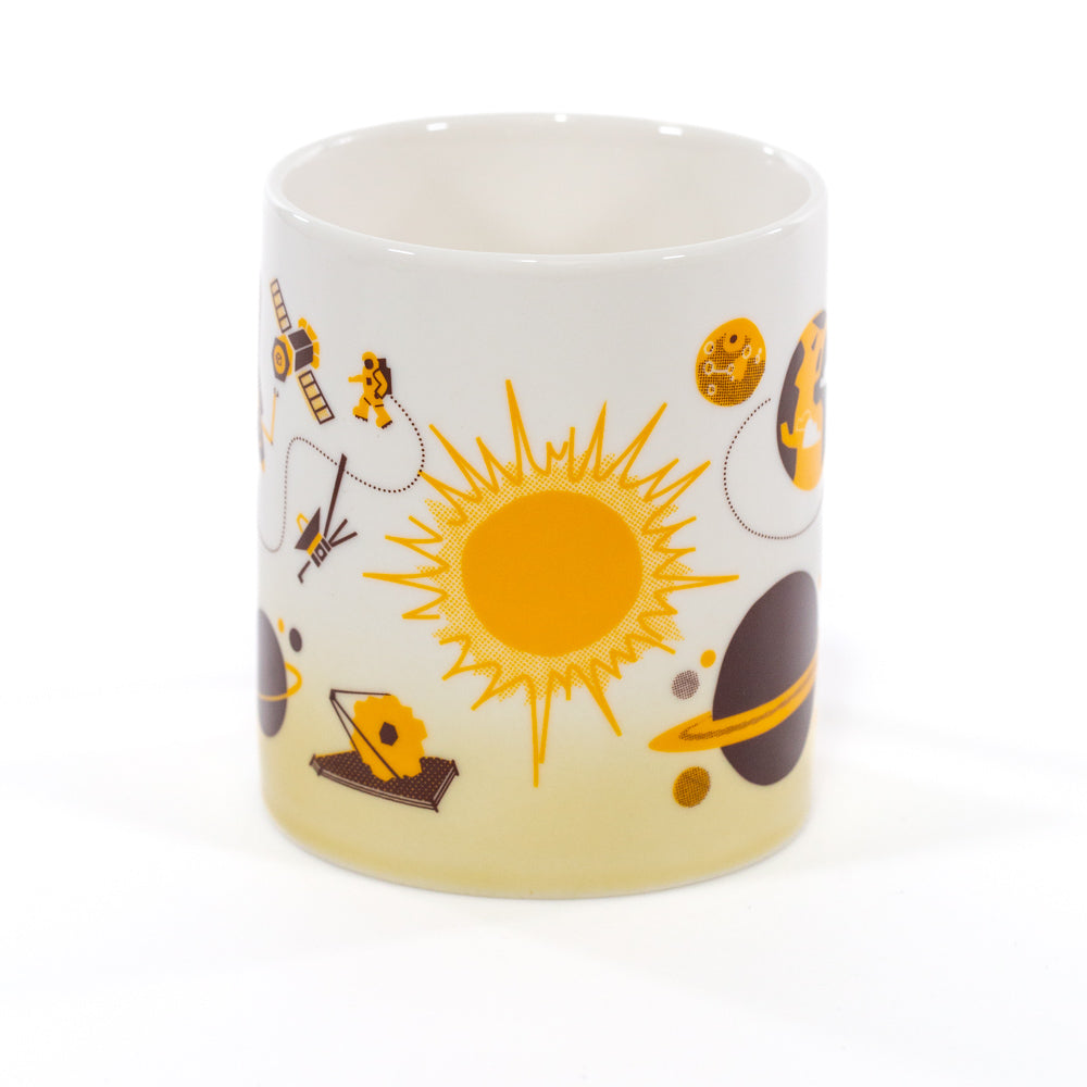 Retro Space Mug