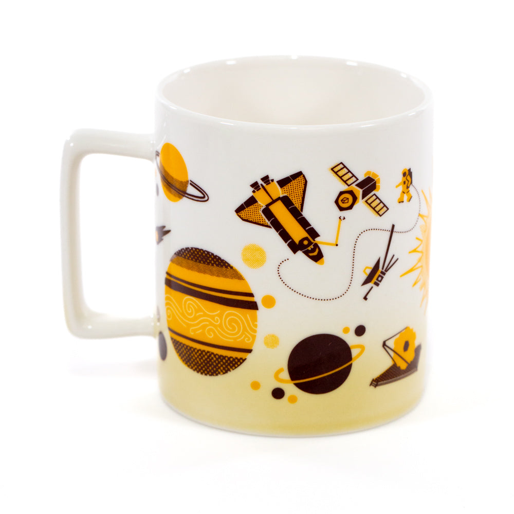 Retro Space Mug