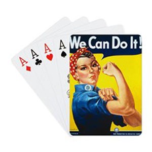 Rosie The Riveter Cards