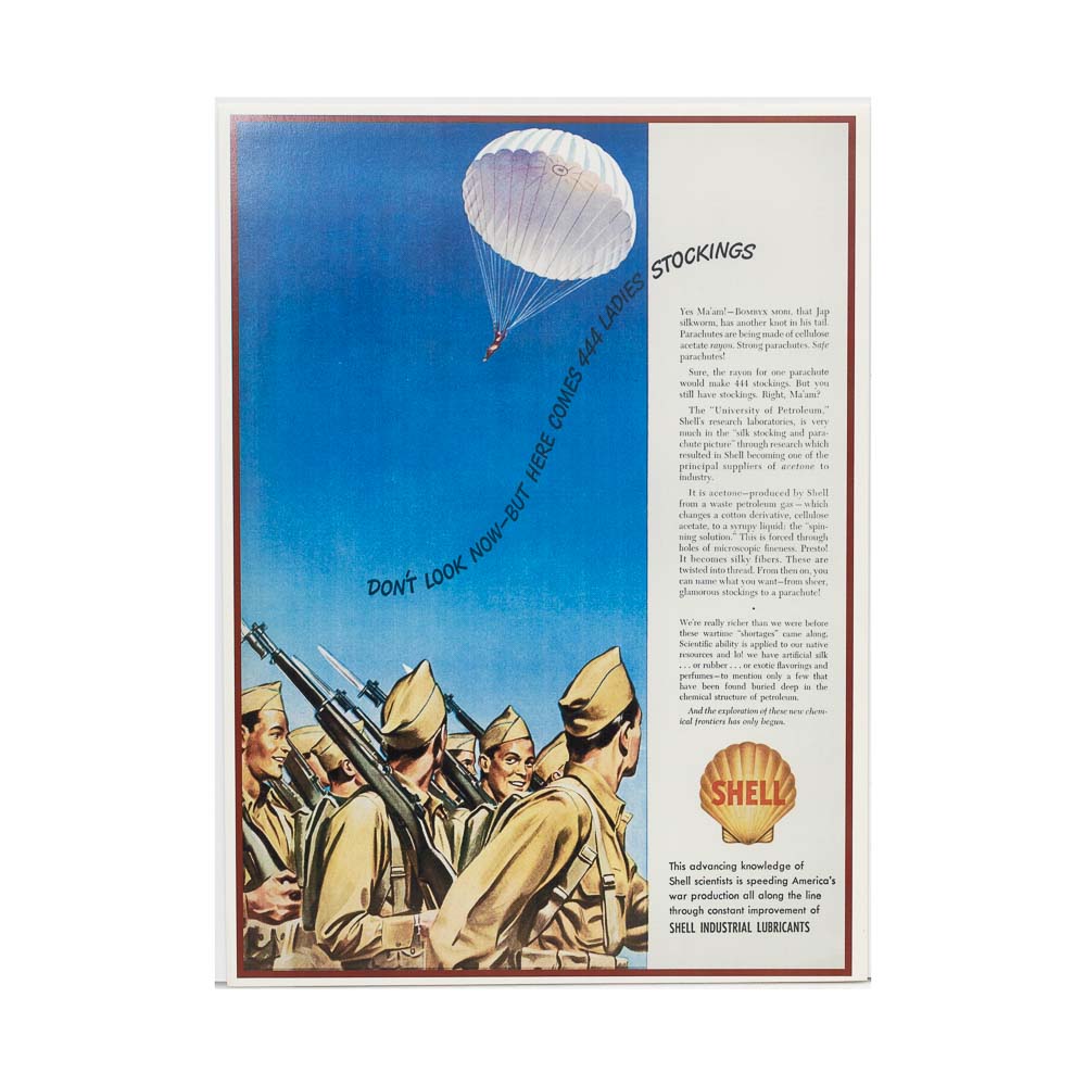 Shell Don't Look Now Vintage Reproduction Print – Air Force Museum Store