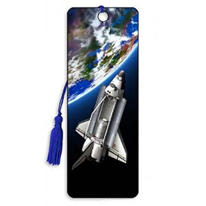 Shuttle Orbit 3D Bookmark