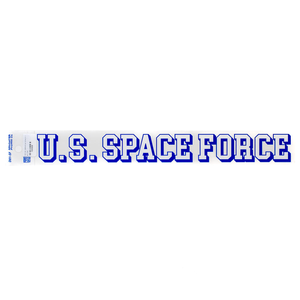 Space Force Window Decal