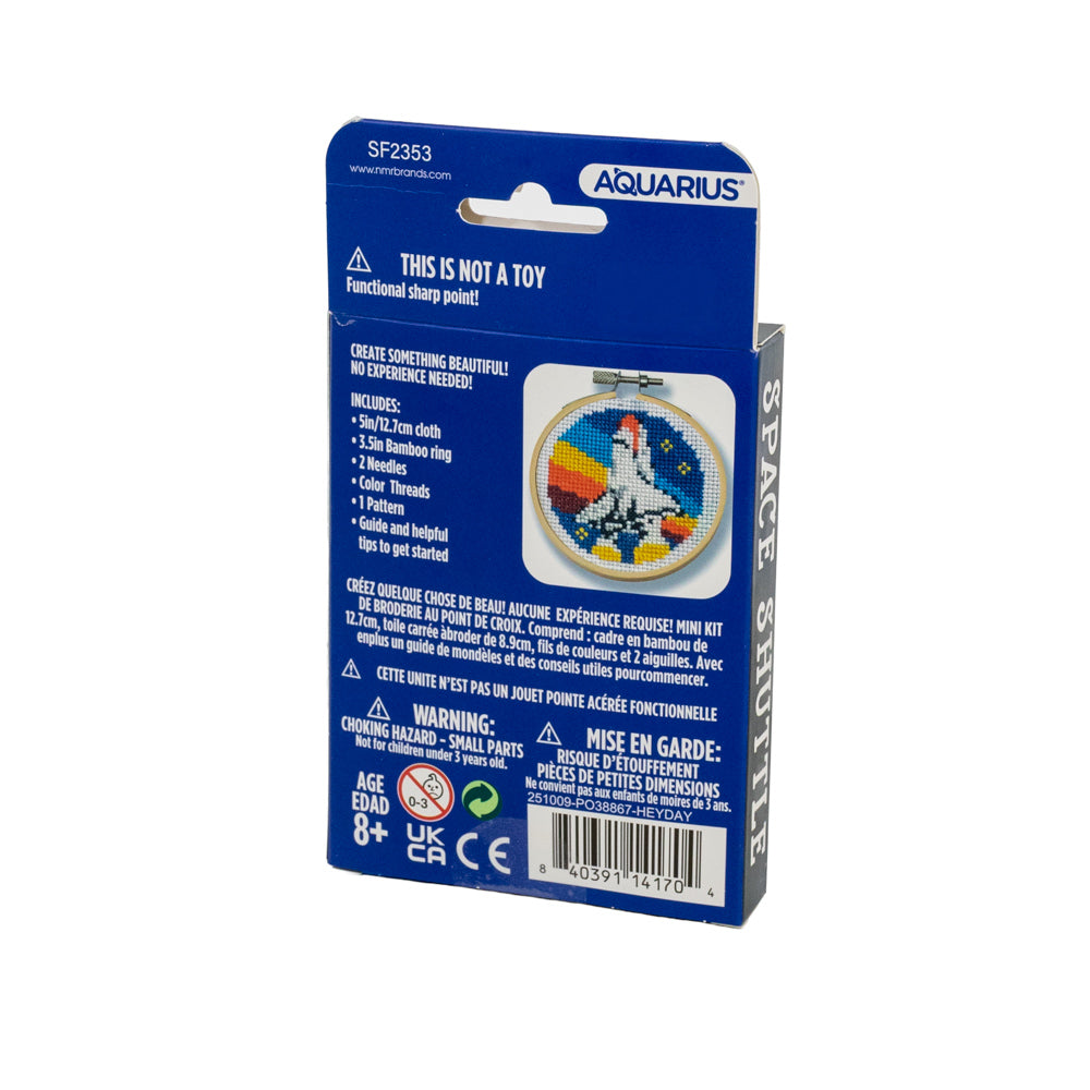 Space Shuttle Cross Stitch Kit