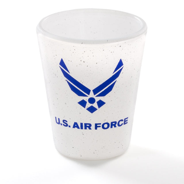 Speckled Air Force Shot Glass