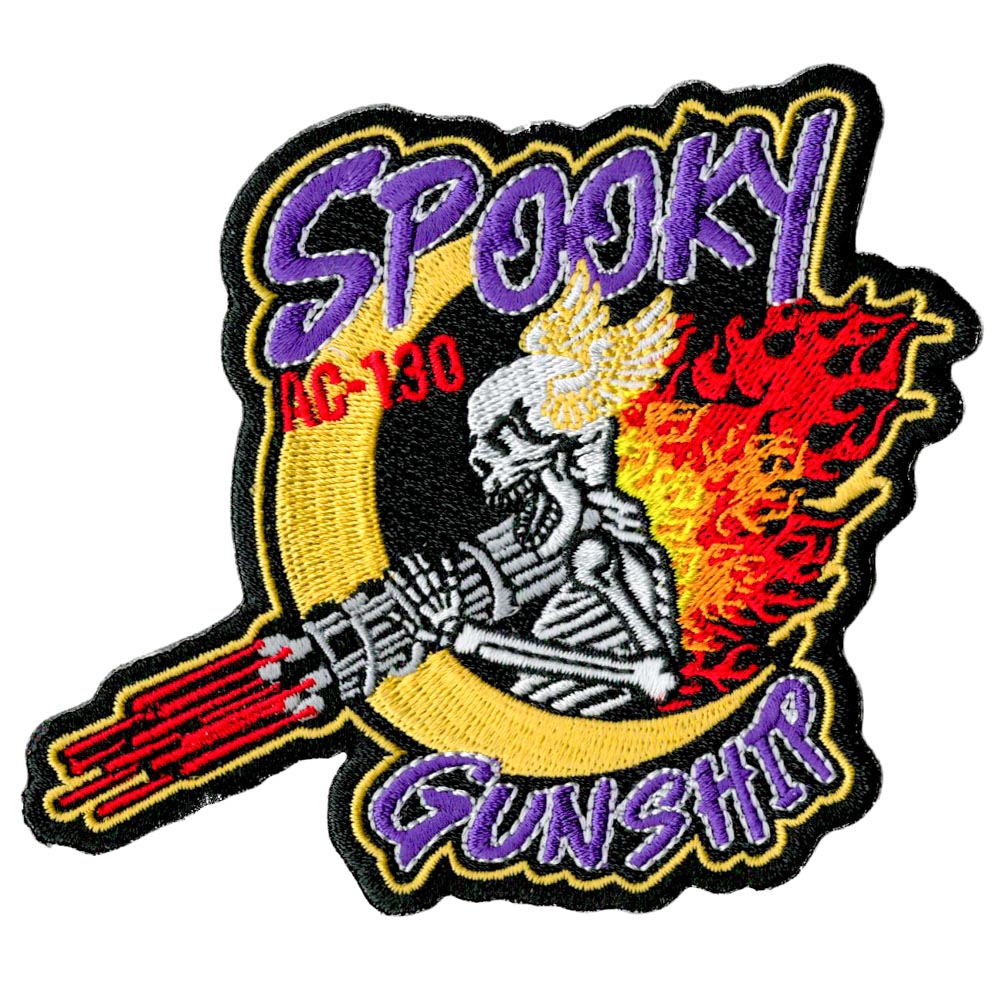 Spooky Gunship Patch Air Force Museum Store Spooky gunship patch air force museum store