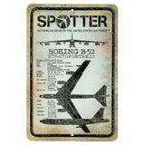 Spotter Tin Signs - B-52