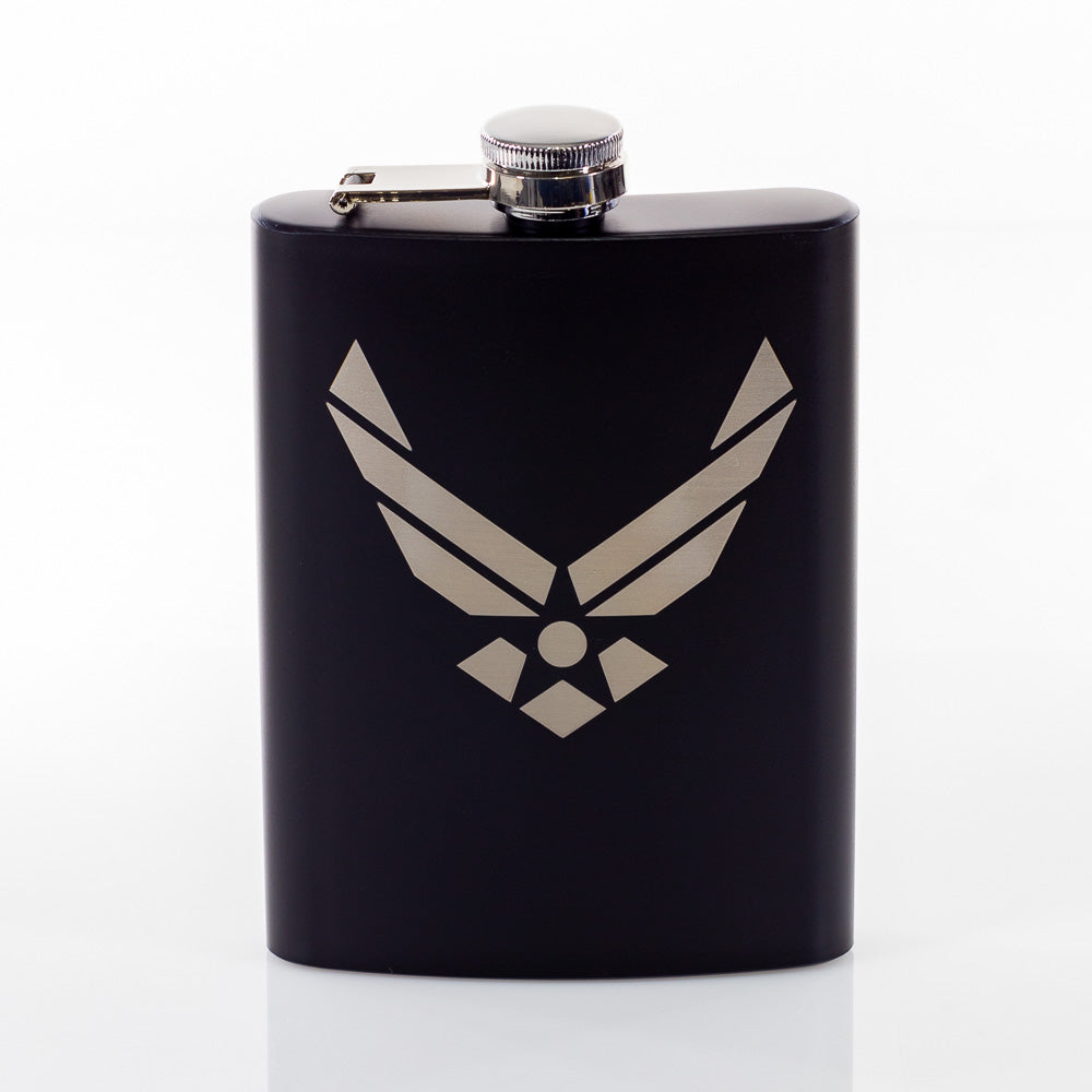 Stainless Air Force Flask