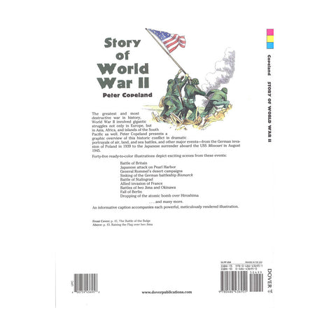Story of World War II Coloring Book