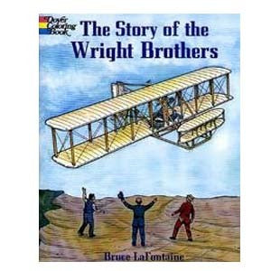 Story of the Wright Brothers Coloring Book