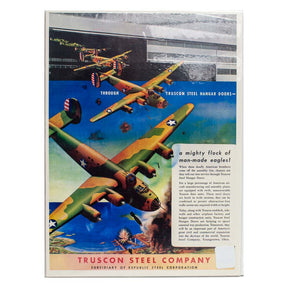 Truscon Steel Company Vintage Reproduction Poster