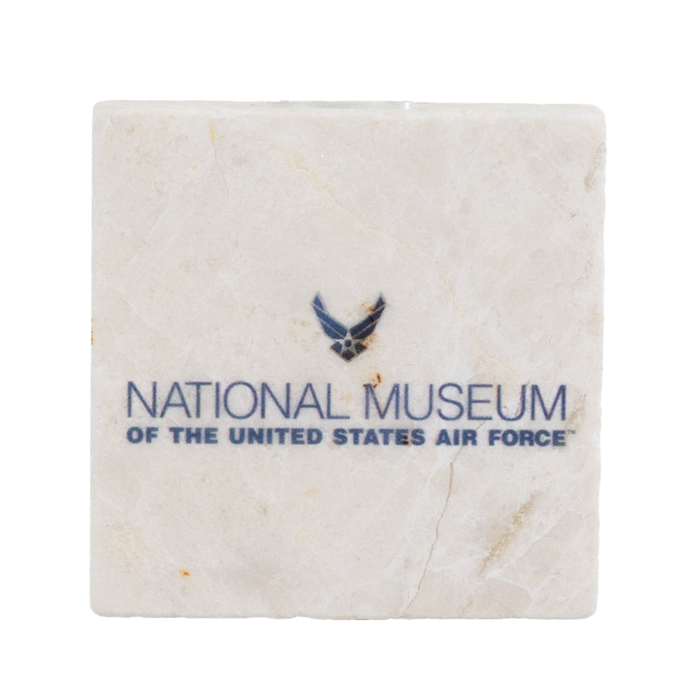 Tumbled Marble Museum Magnet