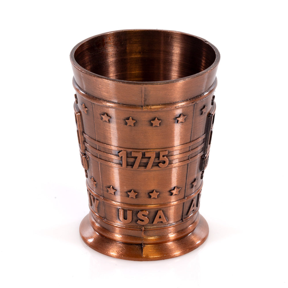 U.S. Navy Molded Metal Shot Glass