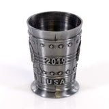 U.S. Space Force Molded Metal Shot Glass