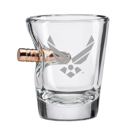 US Air Force Bullet Shot Glass