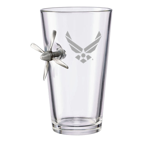 US Air Force Propeller Pint Glass