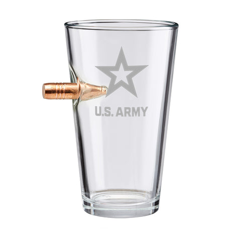 US Army Bullet Pint Glass