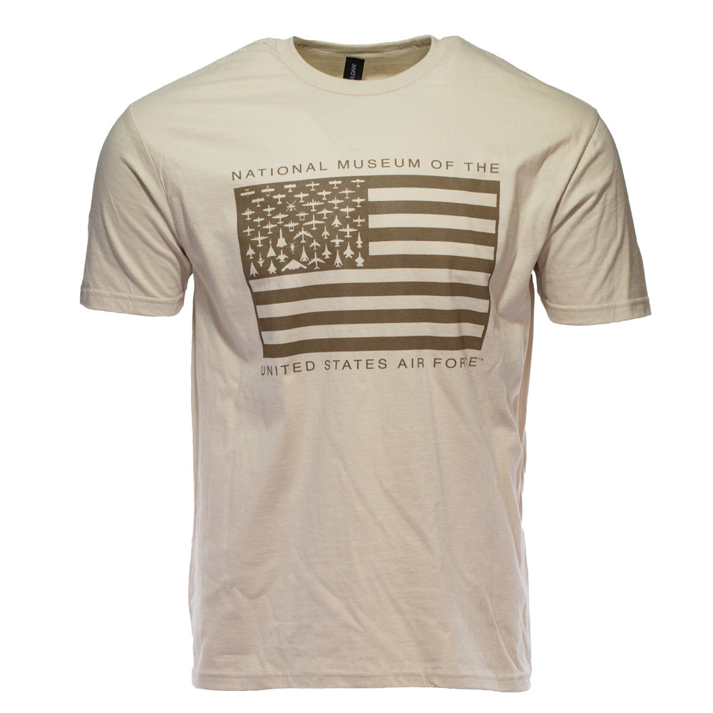 US Flag With Planes T-Shirt