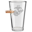 US Marines Bullet Pint Glass