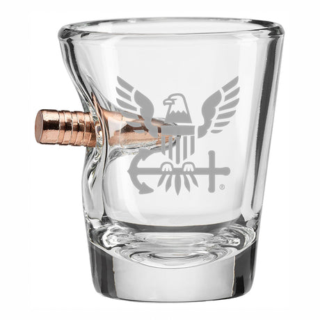 US Navy Bullet Shot Glass