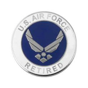 USAF Wings Retired Pin