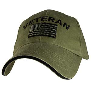 Veteran Hat in Olive Green