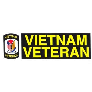 Vietnam Veteran Bumper Sticker