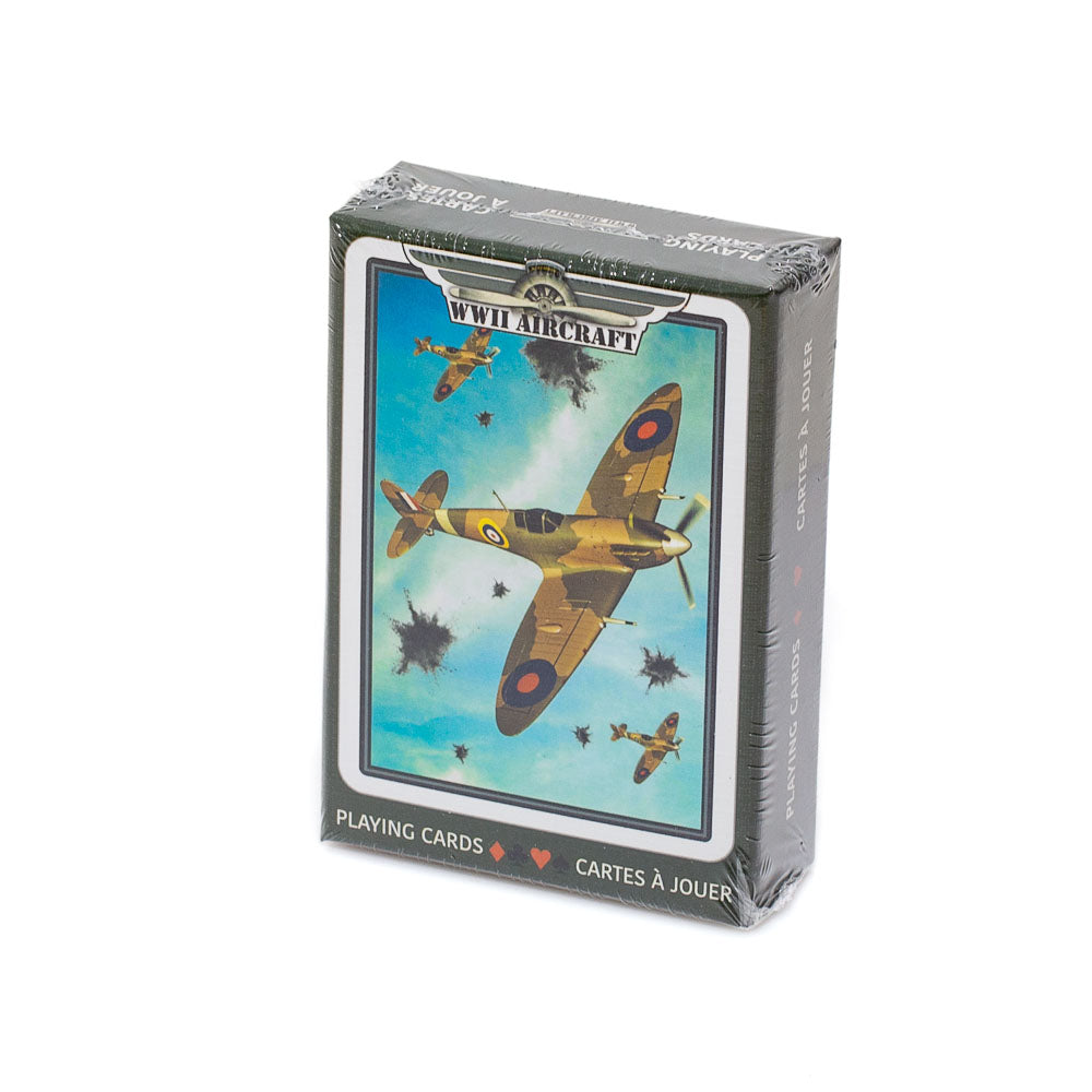 WWII Aircraft Playing Cards