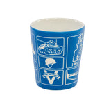 WWII Etched Propaganda Shot Glass