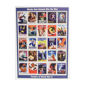 Words that Helped Win the War Vintage Reproduction Poster 