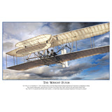 Wright Flyer 12 x 18 Commemorative Poster