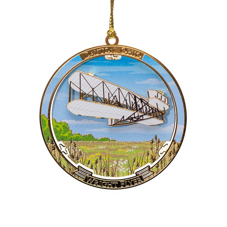 Wright Flyer Disc Ornament